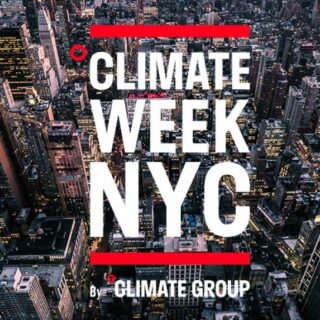 Image of climate week banner