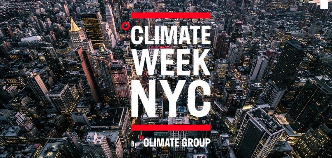 Image of climate week banner